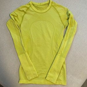 Long sleeve Swiftly size 4 yellow